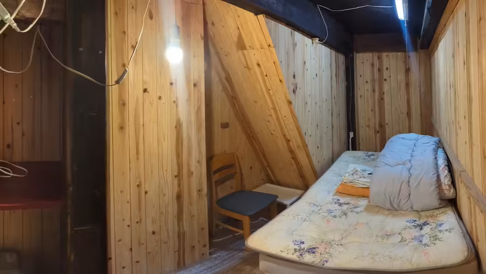 WWOOFer ハウスの部屋